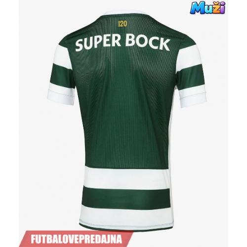 Lacne Muži Futbalové dres Sporting CP 2026-27 Krátky Rukáv - Domáci